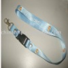 fashion mobile strap with safety clip and carabiner