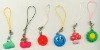 Colourful Soft PVC Mobile Phone Strap