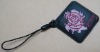 Wholesale mobile phone rub/cellphone eraser/cellphone strap