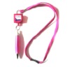 Wholesale Lovely Fashion ball pen mobile phone lanyard