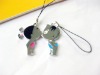 Wholesale fashion zinc alloy mobile strap