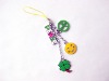 Wholesale peace sign mobile strap