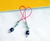 Wholesale zinc alloy mobile strap