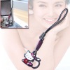 Wholesale newest alloy mobile phone chain/aibaba express