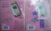 Wholesale Fashion mobile phone crystal sticker