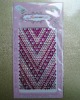 Wholesale Fashion mobile phone rhinestone sticker