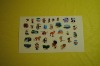 Wholesale Transparent PE mobile phone sticker for decorartion