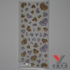 Wholesale hearts glitter adhesive sticker