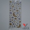 Wholesale pvc glitter sticker