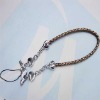 Wholesale Cute series leather/PU mobile phone chain
