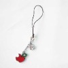 Wholesale zinc alloy cell phone chain accessory