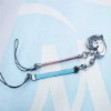 Wholesale sweethearts PU mobile phone strap