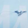 Wholesale dolphin shape alloy mobile phone chain