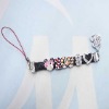 Wholesale Cute Alloy/PU mobile phone chain