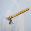 Wholesale Novelty PU mobile phone strap