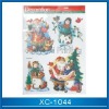 Wholesale christmas stickers (XC-1044)