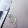 fashion zinc alloy mobile phone chain