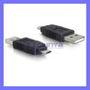 Wholesale USB A Male to micro usb 5 Pin Male Adapter Converter