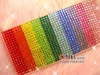 Wholesale New fashion many color rhinestone sticker