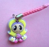 Wholesale 3D soft pvc mobile phone charm