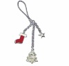 Wholesale 2011-2012 X'mas theme - santa clause mobile phone chain