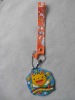 Wholesale PVC mobile phone strap with hand pattern