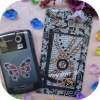 Wholesale 2011 HOT STICKER crystal skin--XJMP86 for mobilephone