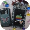 Wholesale 2011 HOT STICKER crystal skin--XJMP77 for mobilephone