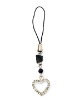 Wholesale fancy heart mobile strap