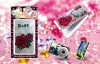 Rose Bling rhinestone sticker