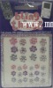 Crystal mobile phone sticker