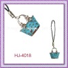 Wholesale Enamel Handbag Cell Phone Chain