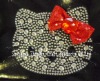Wholesale New fashion hellokity hot fix motif stickers
