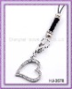 Wholesale Heart Phone Charm