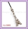 Wholesale Eiffel Tower Mobile Phone Charm