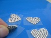 Wholesale New fashion heart shape crystal sticker