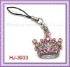 Wholesale Crown Mobile Phone Charm