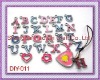 Wholesale DIY Initial charm