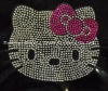 Wholesale New fashion hellokity hot fix motif stickers