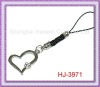Wholesale Heart Cell Phone Charm