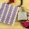french pearl mobile phone sticker