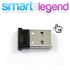 Wholesale Black Tiny Bluetooth 2.0 USB Dongle Adapter Supports Bluetooth Voice Data And Multi-languages