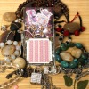 Wholesale acrylic diamond mobile phone sticker