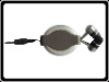 Wholesale good quality retractable MP3 earphone