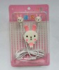 Wholesale Cute Earphone, Rabbit Shape Earphone