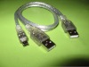 USB AM to USB AN and MINI USB Cable