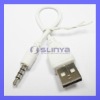 Wholesale USB Cable 3.5mm to USB Charge Cable