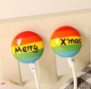 Wholesale National flag earphone in-ear Stereo Earphone for mobile phone mp3 mp4