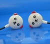Wholesale children earphone with cartoon bear