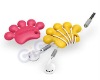 Wholesale RB CW3 SILICONE Feet Shape Cute Cord Wrap for Headphone